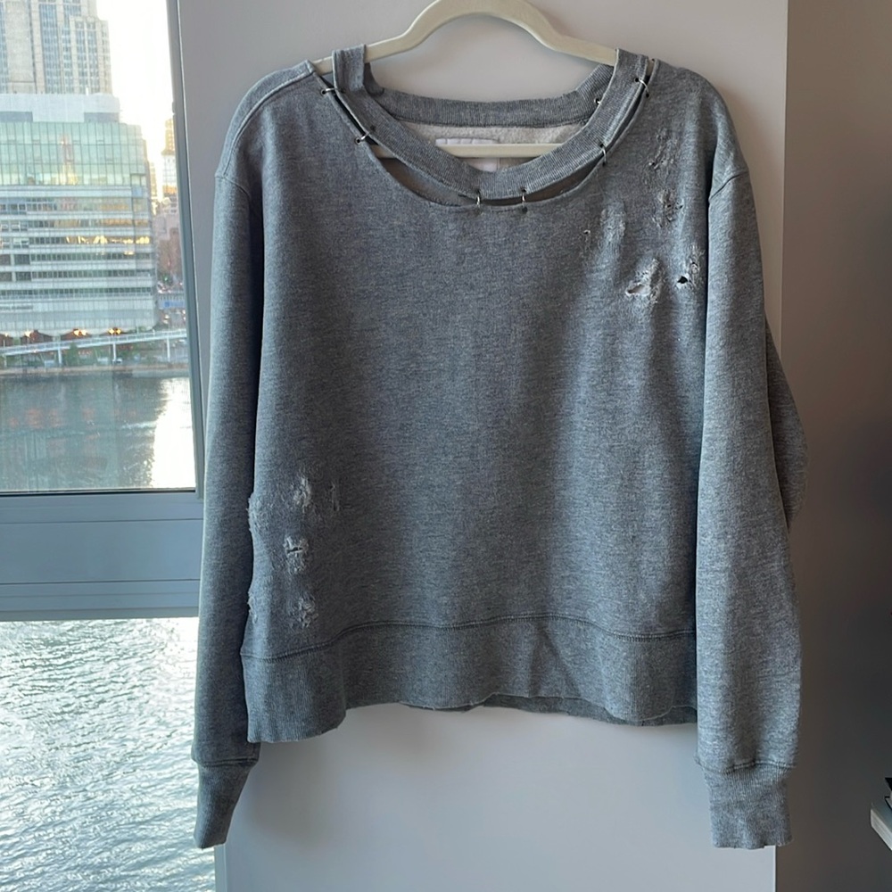 Distressed Current Elliott Sweater